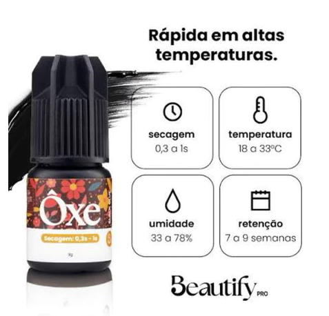 Cola Beautify Oxe adesivo para extensão de cílios 3g