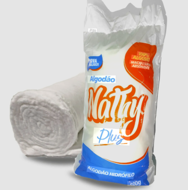 Algodão Hidrófilo 500gr - Nathy