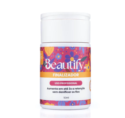 Finalizador Acelerador Beautify Pro Linha Norte e Nordeste Lash 50ml Para Retenção de Cílios